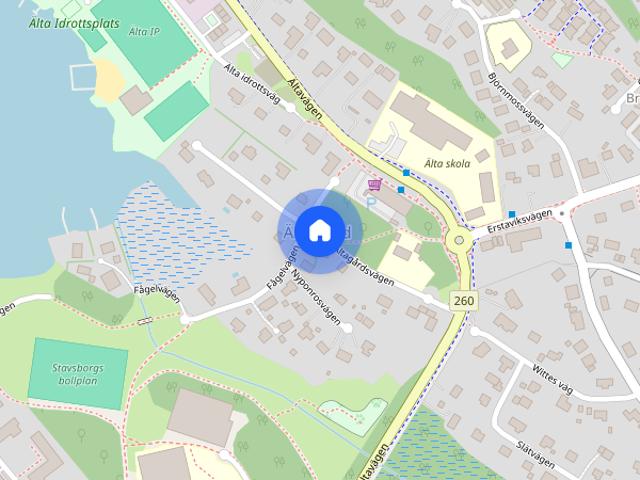 Lägenhet hyra i Nacka, Älta
