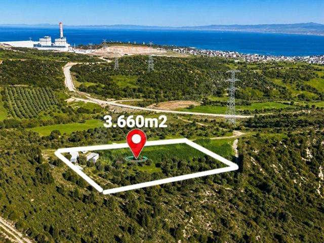 Cenal Termik Enerji Santralı, Biga içerisinde satılık Arsa