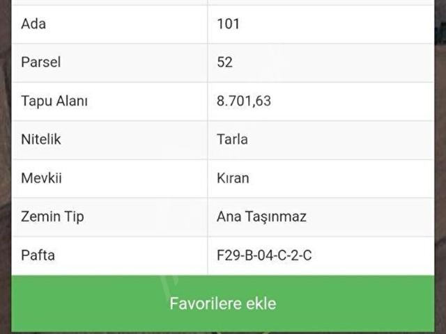 Eflani, Karabük içerisinde satılık Arsa
