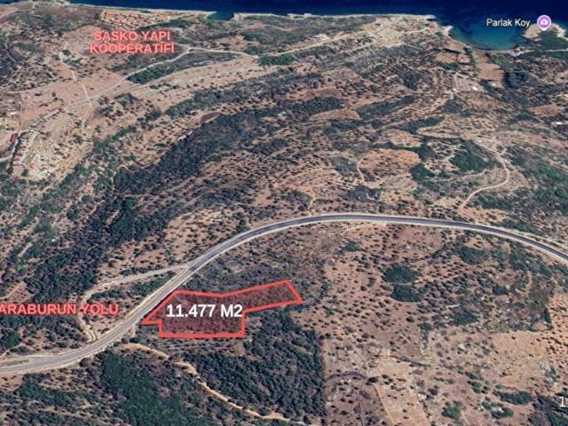 Karaburun, İzmir içerisinde satılık Arsa