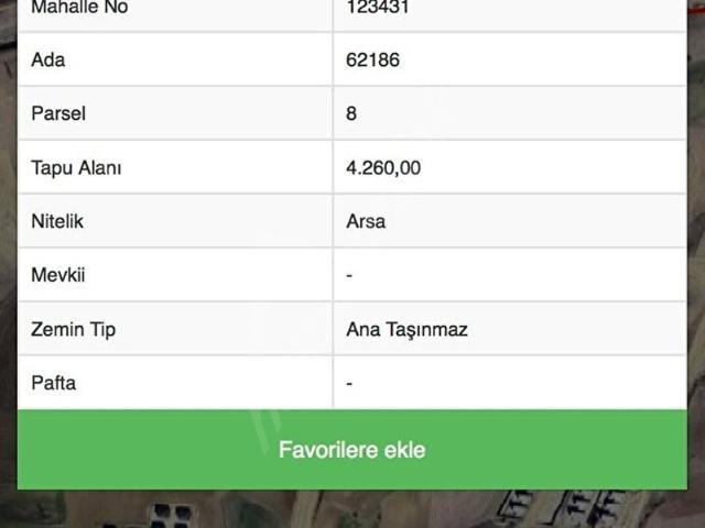 Susuz Mahallesi, Yenimahalle içerisinde satılık Arsa
