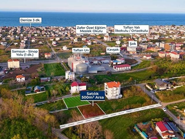 Atakum, Samsun içerisinde satılık Arsa