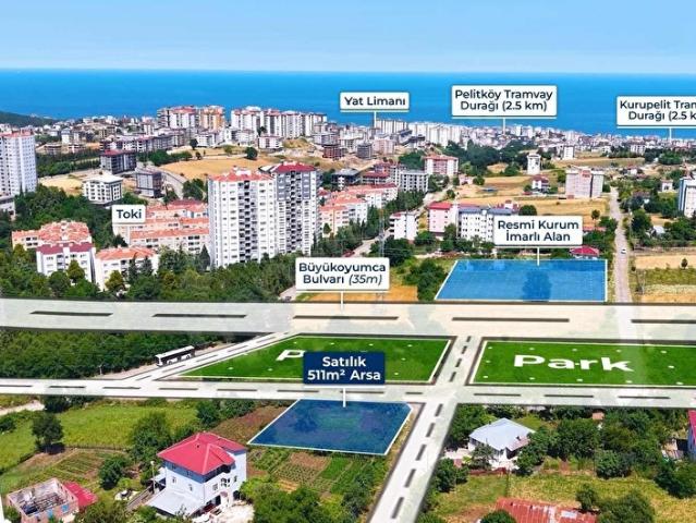 Atakum, Samsun içerisinde satılık Arsa