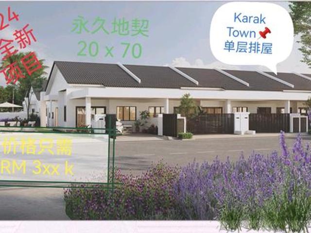 Terraced House for sale in Karak, Pahang