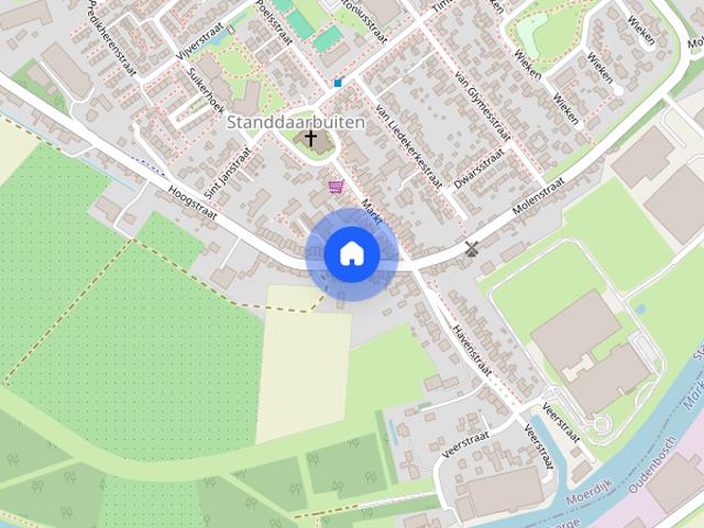 Appartement te huur in Standdaarbuiten, Noord Brabant