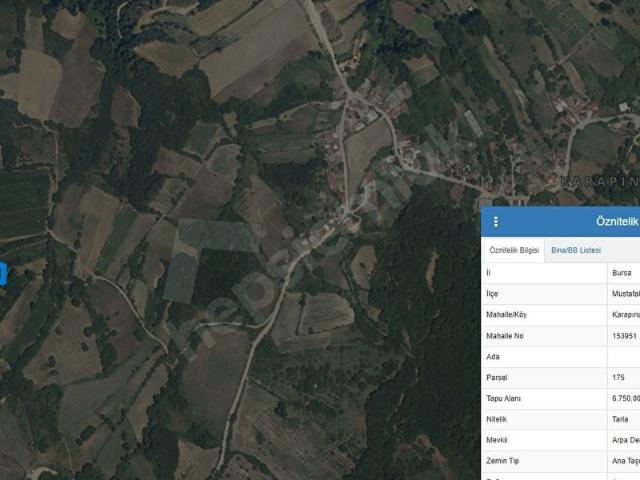 Mustafakemalpaşa, Bursa içerisinde satılık Arsa