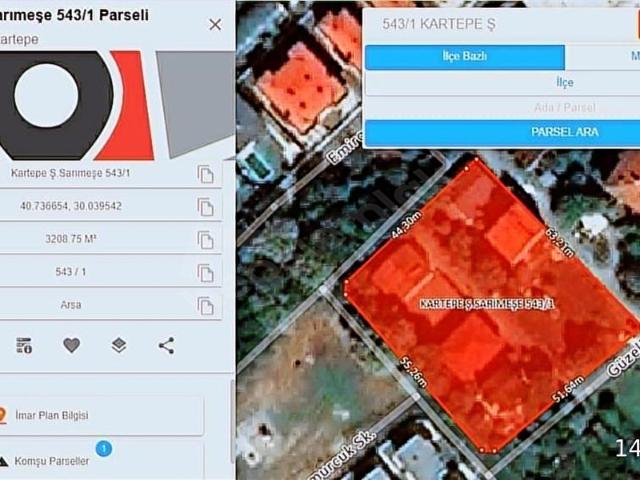 Kartepe, Kocaeli içerisinde satılık Arsa