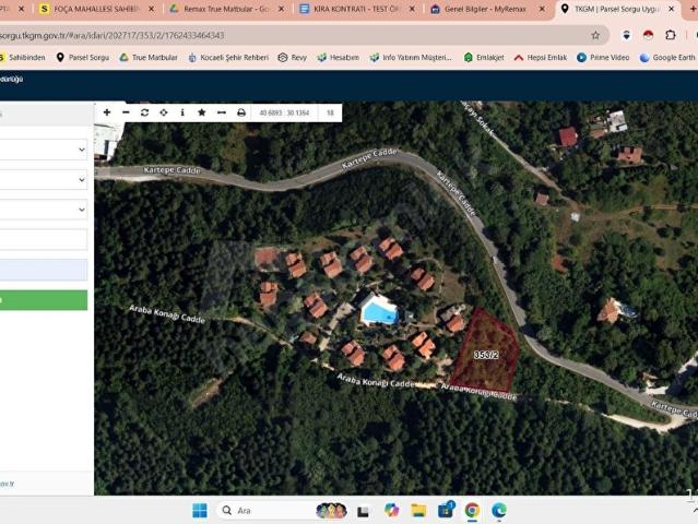Kartepe, Kocaeli içerisinde satılık Arsa