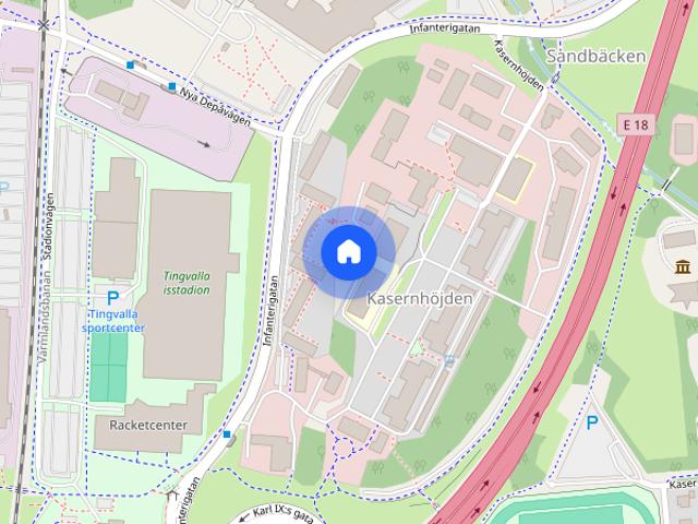 Lägenhet hyra i Kasernhöjden, Karlstad