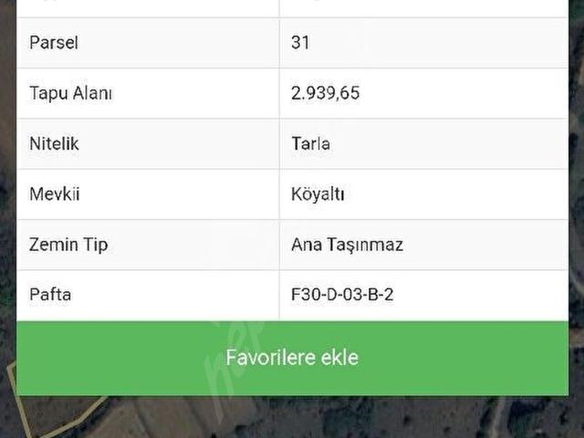 Araç, Kastamonu içerisinde satılık Arsa