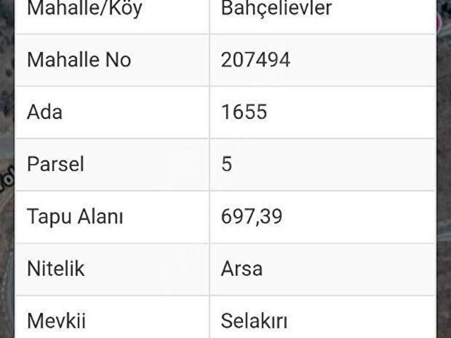 Bahçelievler, Tosya içerisinde satılık Arsa