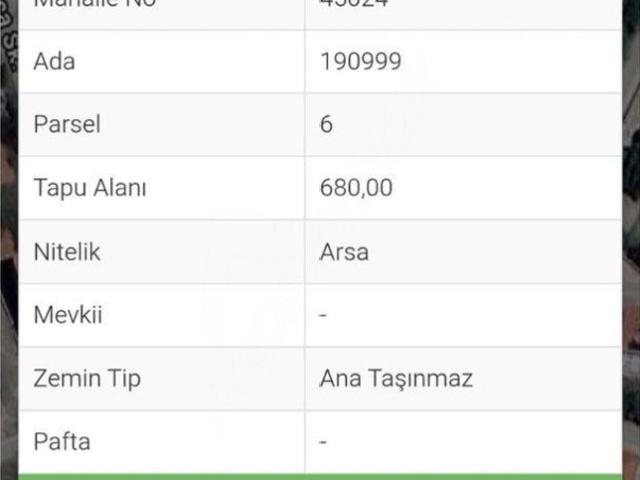Aşağı Çavundur Mahallesi, Çubuk içerisinde satılık Arsa