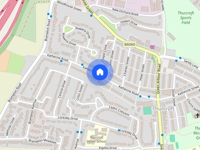House for rent in Thurcroft, South Yorkshire