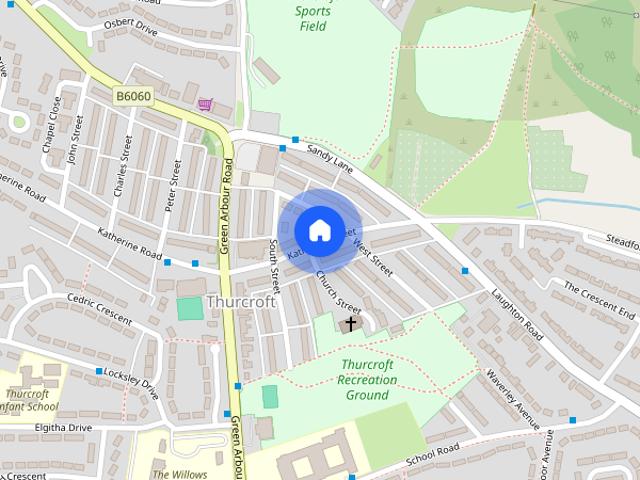 House for rent in Rotherham, Thurcroft