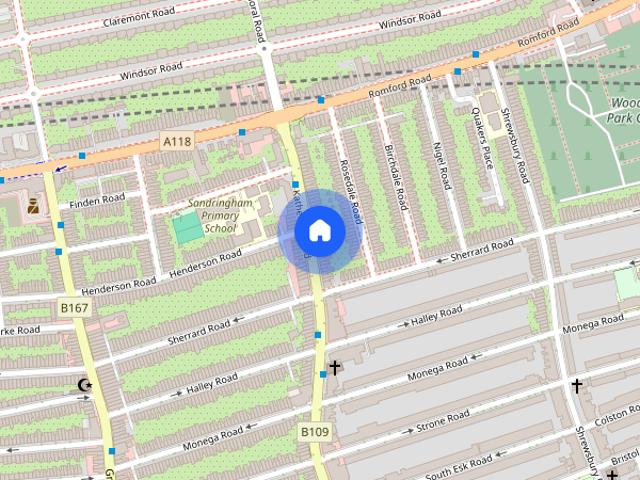 Apartment for rent in Plashet, Greater London