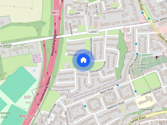Room to rent in Shankill-Rathmichael DED 1986, Bray