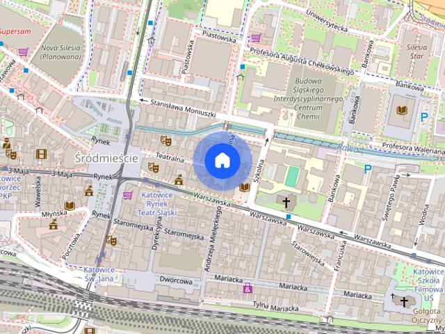 Mieszkanie do wynajęcia w Śródmieście, Katowice