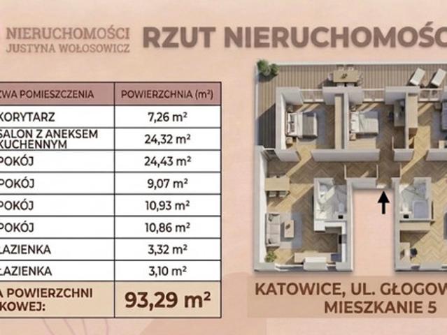 Mieszkanie na sprzedaż w Katowice, Śląskie