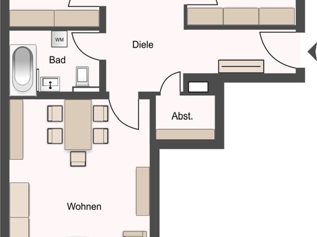 Wohnung kaufen in Hammerschmiede, Augsburg