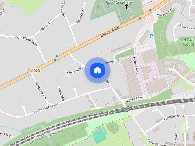 House for rent in Brook Street, Navestock Side
