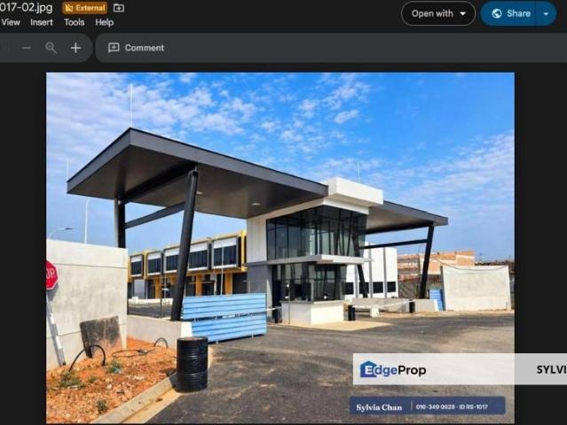 Warehouse for sale in Kulai