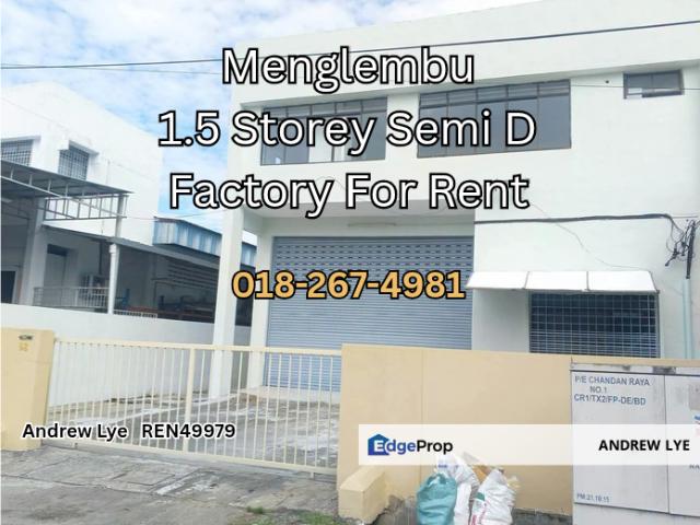 Warehouse for rent in Majlis Bandaraya Ipoh, Kinta