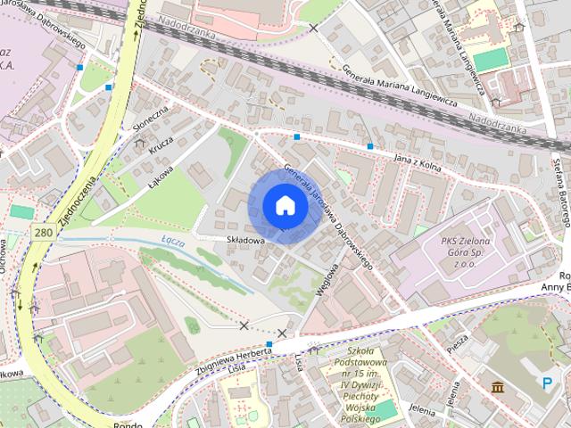 Kawalerka do wynajęcia w Zielona Góra, Lubuskie