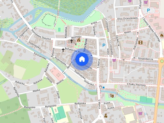 Kawalerka do wynajęcia w Złocieniec, Zachodniopomorskie