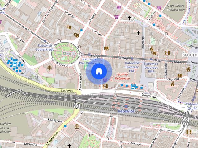 Kawalerka do wynajęcia w Śródmieście, Katowice