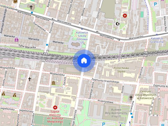 Kawalerka do wynajęcia w Katowice