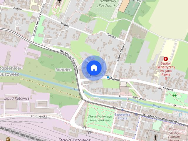 Kawalerka do wynajęcia w Katowice, Śląskie