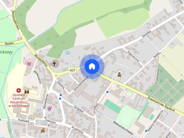 Mieszkanie do wynajęcia w Korfantów, Opolskie