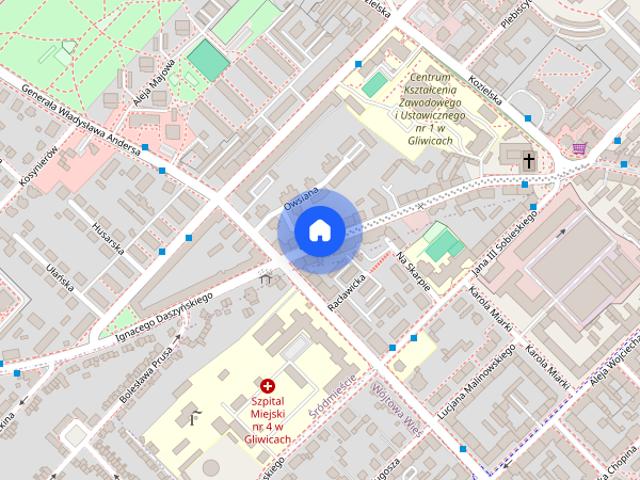 Mieszkanie do wynajęcia w Śródmieście, Gliwice