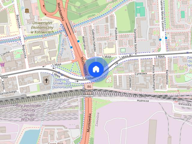 Kawalerka do wynajęcia w Śródmieście, Katowice