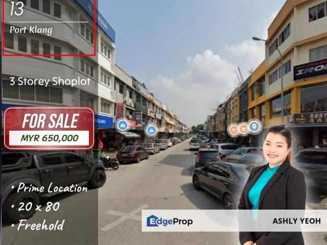 Shop for sale in Port Klang, Selangor