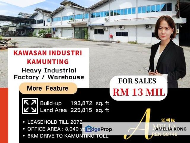 Warehouse for sale in Perak