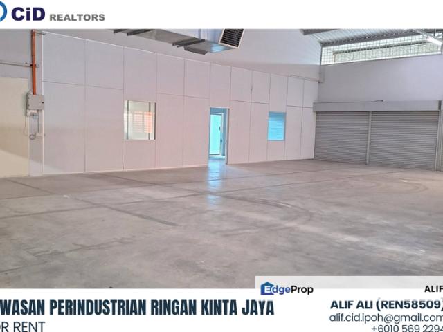 Warehouse for rent in Perak, Tanjong Ipoh