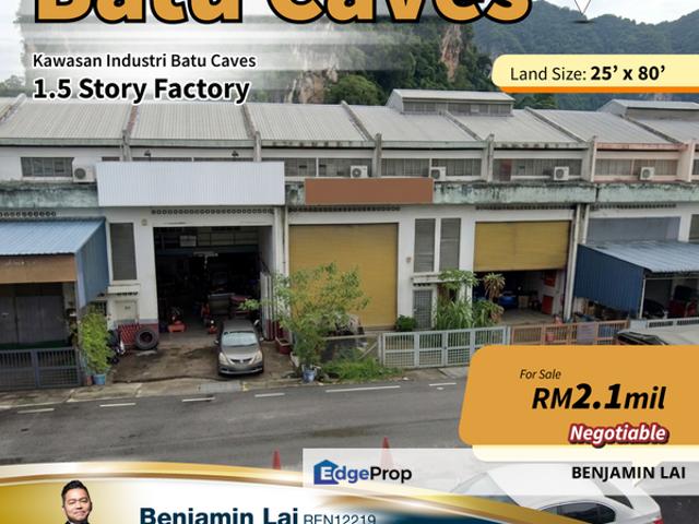 Warehouse for sale in Selayang, Selangor