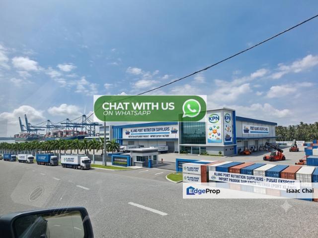 Warehouse for sale in Port Klang, Selangor