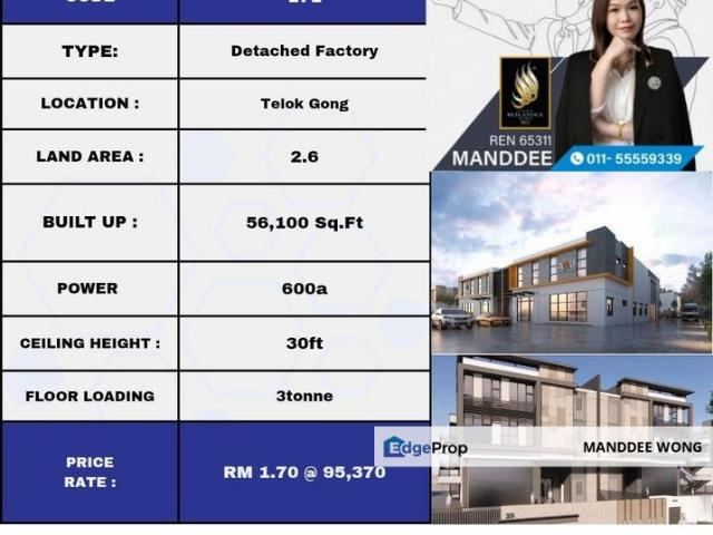 Warehouse for rent in Port Klang, Selangor