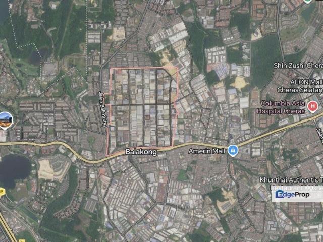 Warehouse for sale in Kajang, Langat