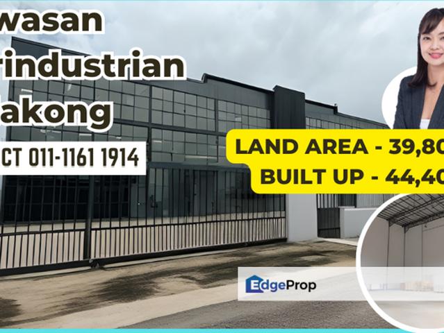 Warehouse for sale in Kajang, Langat