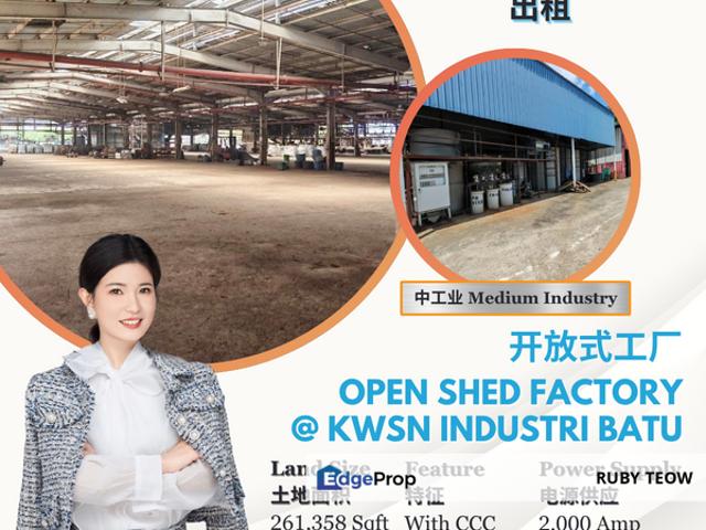 Warehouse for rent in Kota Tinggi, Johor