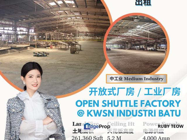 Warehouse for rent in Kota Tinggi