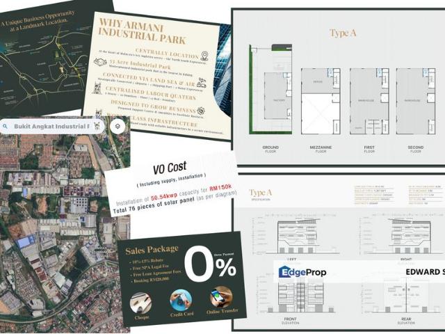 Warehouse for sale in Kajang, Langat