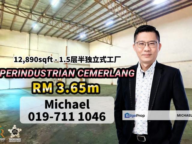 Warehouse for sale in Johore Bahru, Johor