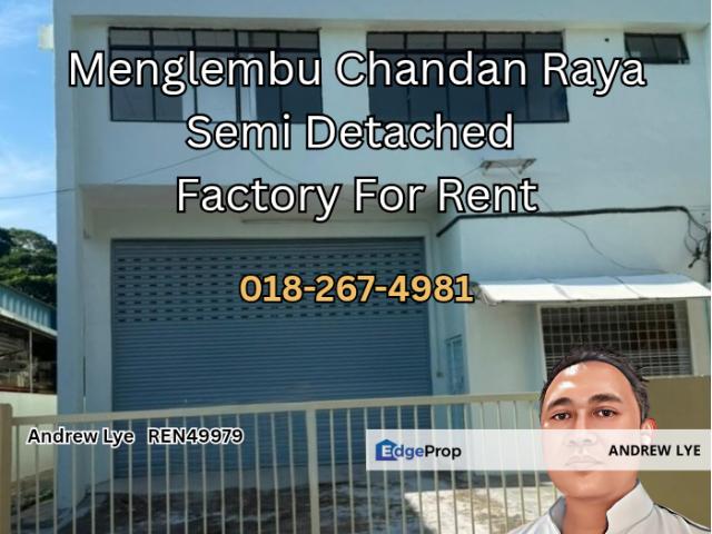 Warehouse for rent in Perak, Tanjong Ipoh