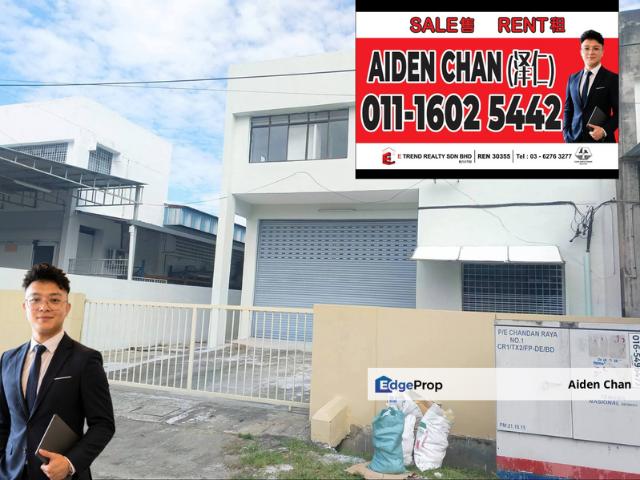 Warehouse for rent in Majlis Bandaraya Ipoh, Kinta