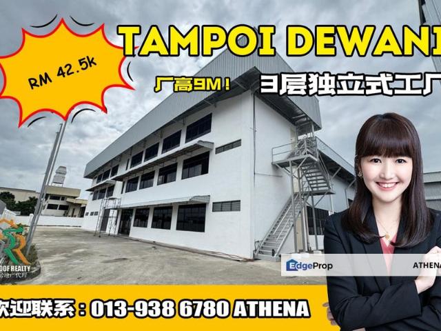 Warehouse for rent in Tebrau, Johor