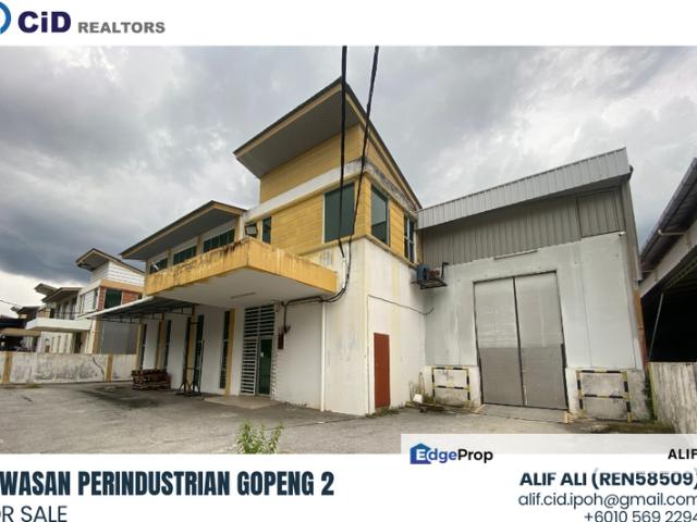 Warehouse for sale in Perak, Gopeng